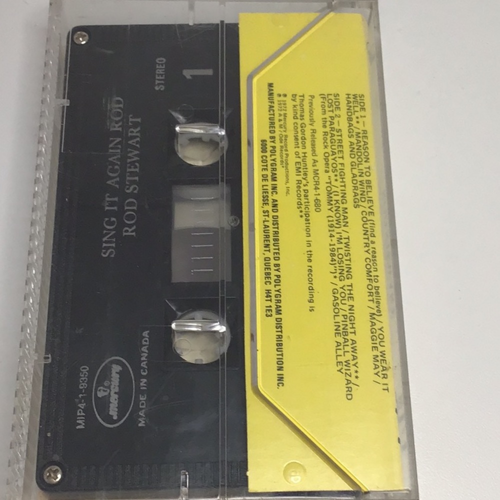 🦄 Rod Stewart Cassette 4pc. - Picture 6 of 12